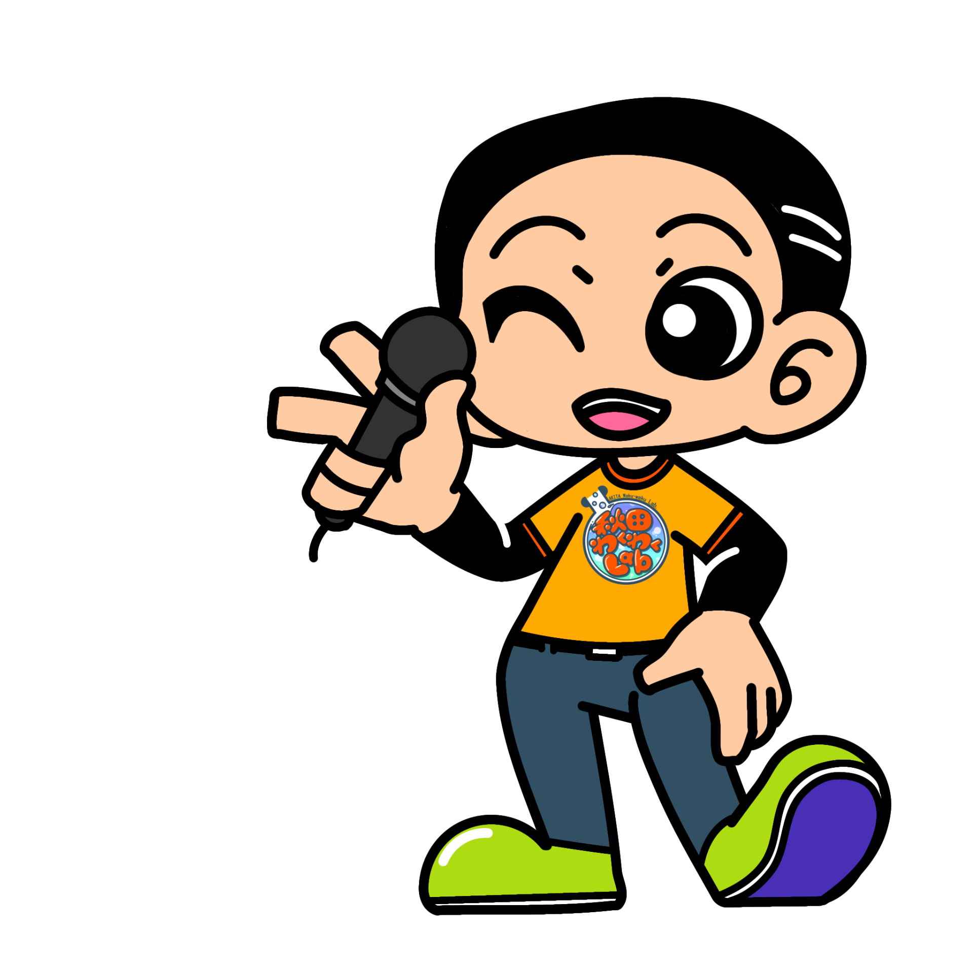 秋田わくわくLab：キャラクター（男性）